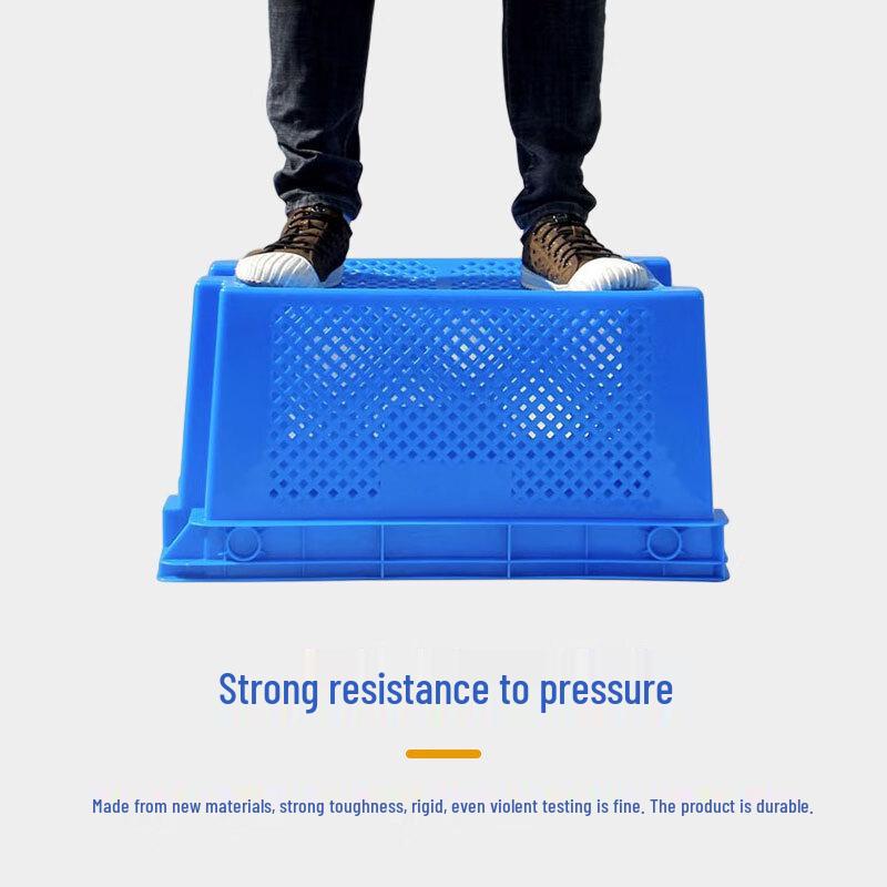 Yayu Heavy-Duty Rectangular Plastic Storage Crate
