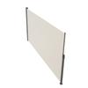 Retractable Side Awning, 71''x 138'' Outdoor Privacy Screen, 180g Polyester Water-proof Retractable Patio Screen, UV 30+ Room Divider Wind Screen for