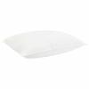 White Bed Linen Set 155 x 200 cm Cotton Bamboo Polyester