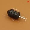 New Leather Edge Electric Polishing Slicker Flat/Pointed Head Sandalwood Leathers Craft DIY Tools Tip Burnisher Wood Craft Tool