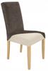 Cocoa Brown Velvet Elastic Chair Cover [21Wk]