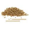 500Pcs Hollow Rivet Brass Decorative Through Hole Excellent Corrosion Resistance Copper Air Eye