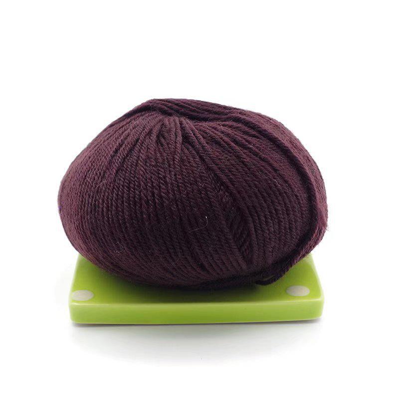 Клубок акриловой пряжи для вязания свитеров, крючков, обуви, тапочек, изделий ручной работы.