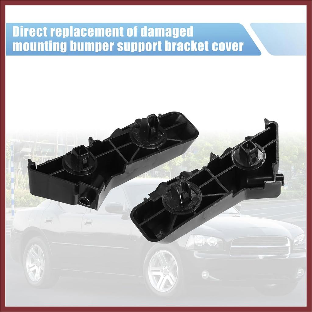1 пара кронштейнов крепления переднего бампера для Dodge Charger 2011-2014 57010287AC 57010286AB Левая и правая стороны Запасные части
