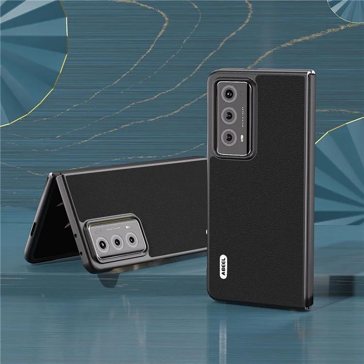 Для Honor Magic V2 5G противоударный чехол из натуральной коровьей кожи жесткий чехол для телефона из ПК