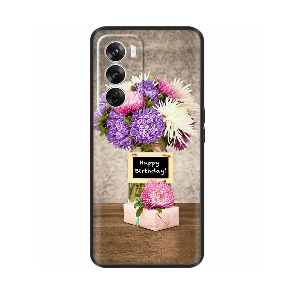 Чехол для OPPO Reno 12 5G Новый модный окрашенный чехол Силиконовый мягкий ТПУ чехлы для телефона Для OPPO Reno 12 Pro 5G Корпус reno12 Pro Fundas