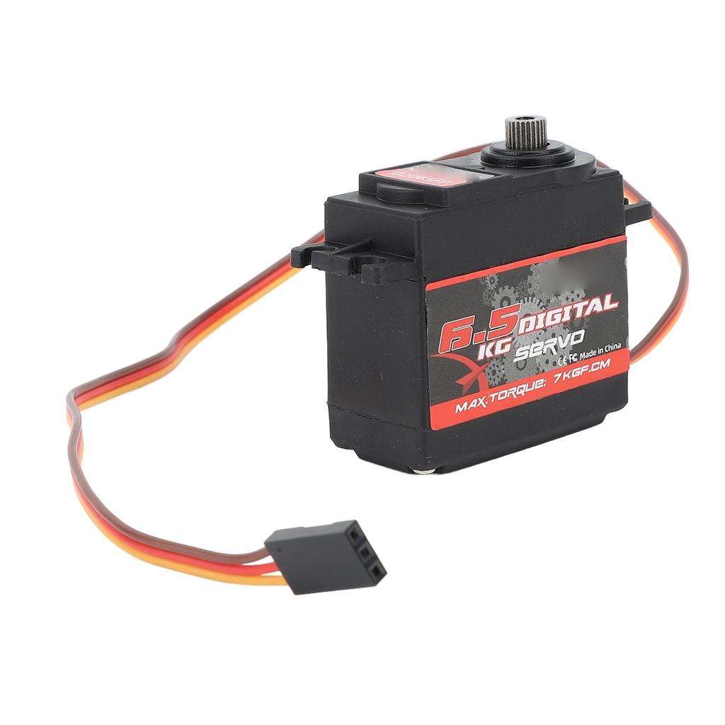 6.5 кг RC Сервомотор Пластиковый Железный Металлический Редуктор Высокий Крутящий Момент Цифровая Сервомашина для DIY RC Гусеничный Автомобиль Лодки Роботы