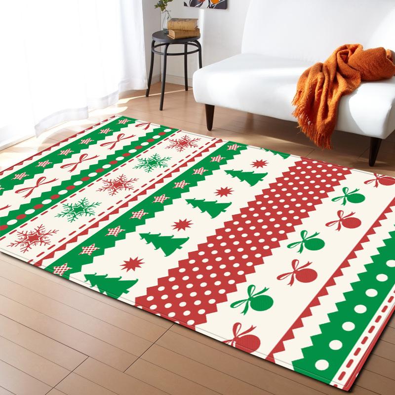 Christmas Living Room Floor Mat Bedroom Dining Room Carpet Carpet Doormat