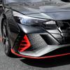 Красная Декоративная Накладка на Передний Противотуманный Фонарь для Hyundai Elantra CN7-N Line LHD/RHD