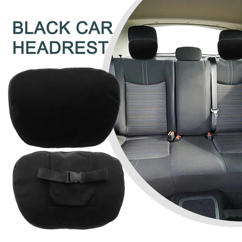 1Pair Car Headrest Maybach Design S Class Ultra Soft Pillow For Mercedes Benz Head Back Cushion Adjustable Car Neck Rest
