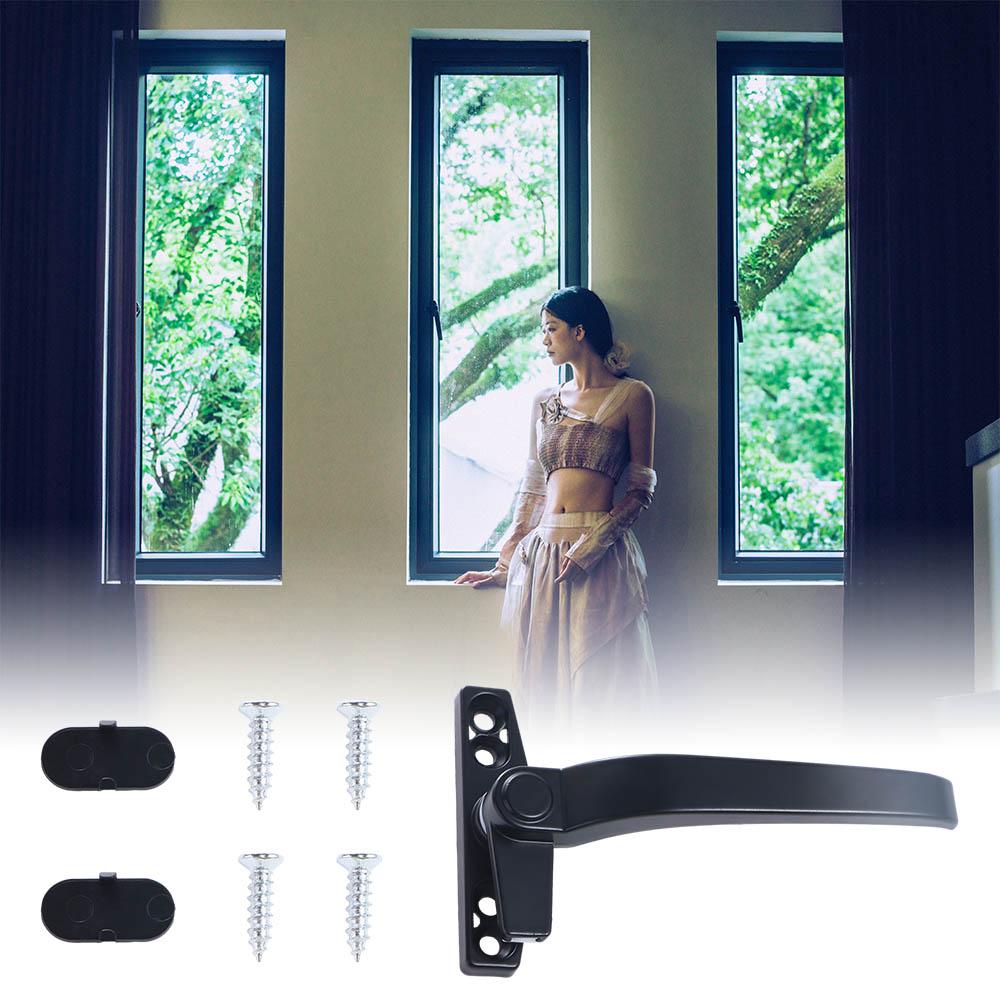 With Lock Window Handle Open Door Window Lock Handle Thickened Household