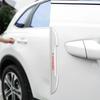 4pc Transparent Car Door Edge Guard Anti-Collision Strips Rubber Protect Stickers For Citroen C1 C2 C3 C4 Grand Picasso C4L C5