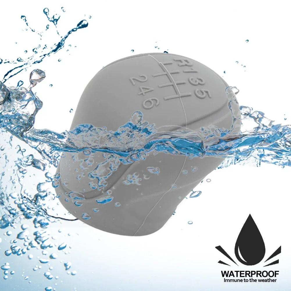 Автомобильный силиконовый чехол для ручки переключения передач, нескользящая ручка переключения передач, защитные чехлы, руководство 5, 6 скоростей, аксессуары для салона автомобиля