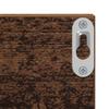 Wall Shelf Set 2 pcs Reclaimed Wood Look 80 x 11.5 x 18 cm Particleboard
