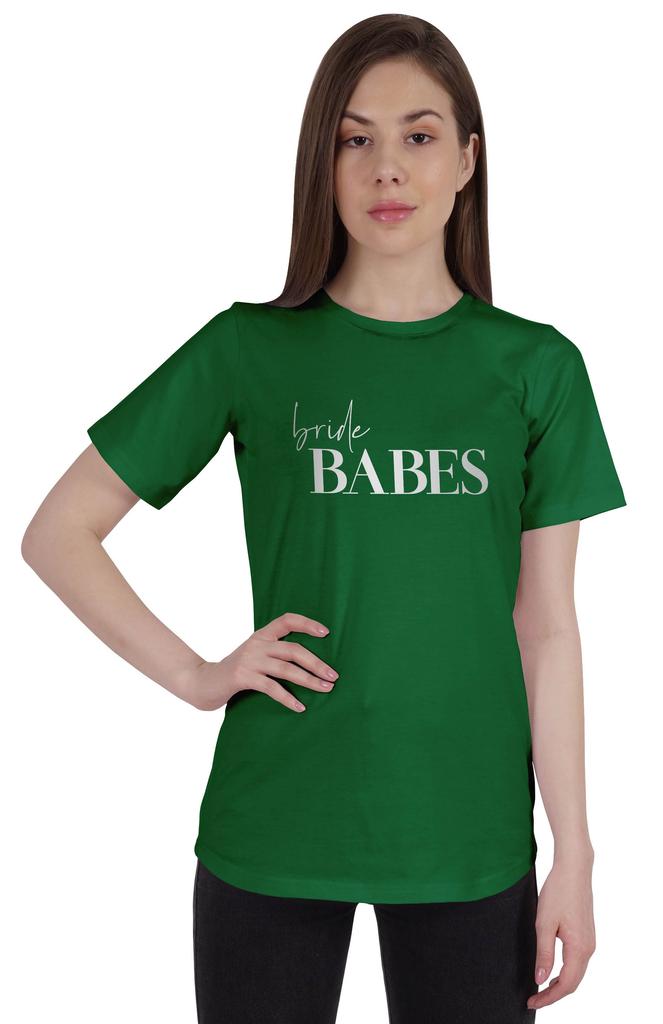 Inkdotpot Футболка Bride Babes Футболки для девичника невесты Свадебные