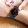 Для Garmin Fenix 7 Pro Силиконовые ремешки для часов Двухцветные горизонтальные полосы Наручный ремешок