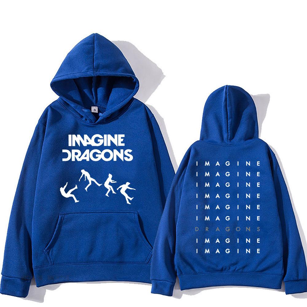 Уличная одежда Унисекс Loom Tour Imagine Dragons Толстовки с длинным рукавом Зимние Ropa Hombre Sudaderas Толстовки