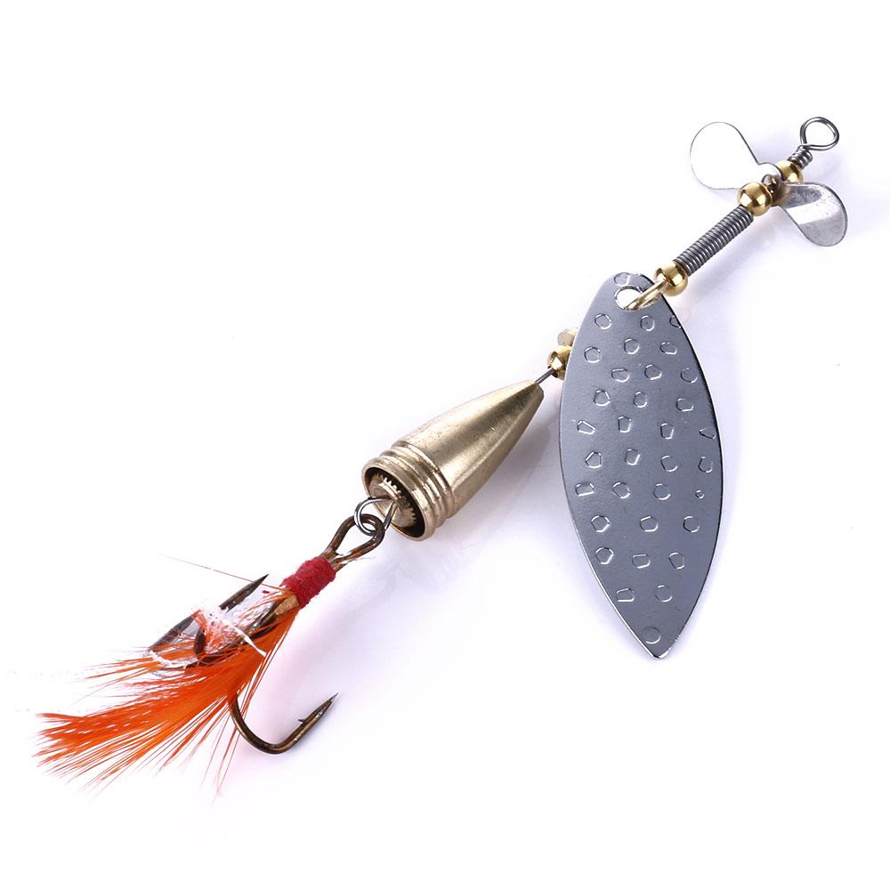 Блесна для зимней подлёдной рыбалки, 6г 8г Золотая серебряная пластина Металлическая блесна с тройным крючком, для ловли окуня и щуки