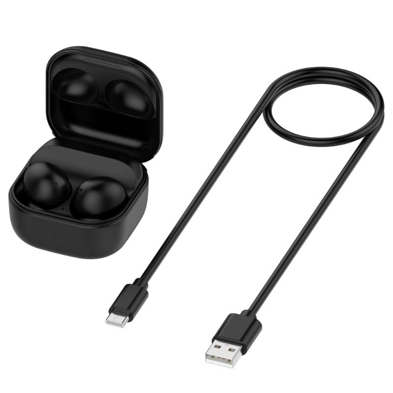 Беспроводной зарядный чехол для наушников, совместимый с Galaxy Buds2 Pro R510, док-станция для зарядки, зарядный бокс для Bluetooth-наушников, коробка, контейнер
