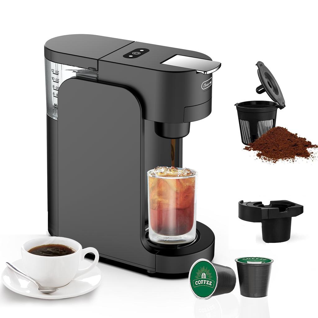 350 мл одноразовая капсульная кофеварка K черная кофемашина для K-Pod и молотого кофе