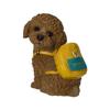 Ubia Backpack Toy Poodle Piggy X X 12 Doll Animal Garden H24111 Bank, 10.5 7.5 Cm, Figurine, Ornament, Decor, Dog,