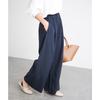 Women's Loose Straight Elastic High Waist Casual Long Wide Leg Trousers