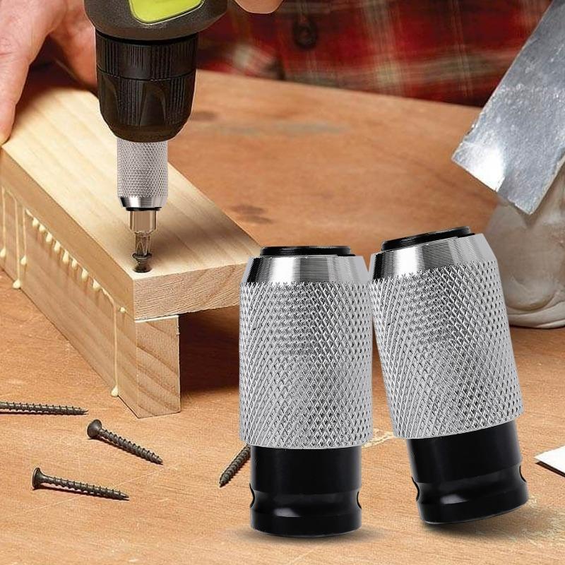 Electric Wrench To Hammer Convert Adapter Head Heavy Duty Electric Drill Conversion Adapters DIY Repair Kit Power Tool Accessory