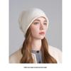 Тонкая вязаная шапка Kenmont женская, корейский стиль, 100% шерсть мериноса