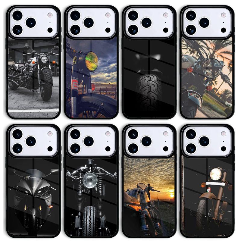 Best Latest Cool motorcycle Mobile Phone Case for IPhone 17 AIR 16pro Max 15 14 13 12 11 Bumper Cover