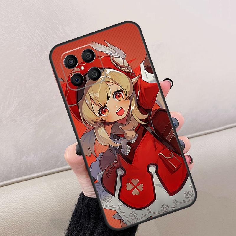Genshin Impact Klee Игра Для Honor Magic 7 6 5 8 Pro Чехол Для Honor 200 Lite 400 70 50 X8c X8b X9a X9b X9c X9d Win RT