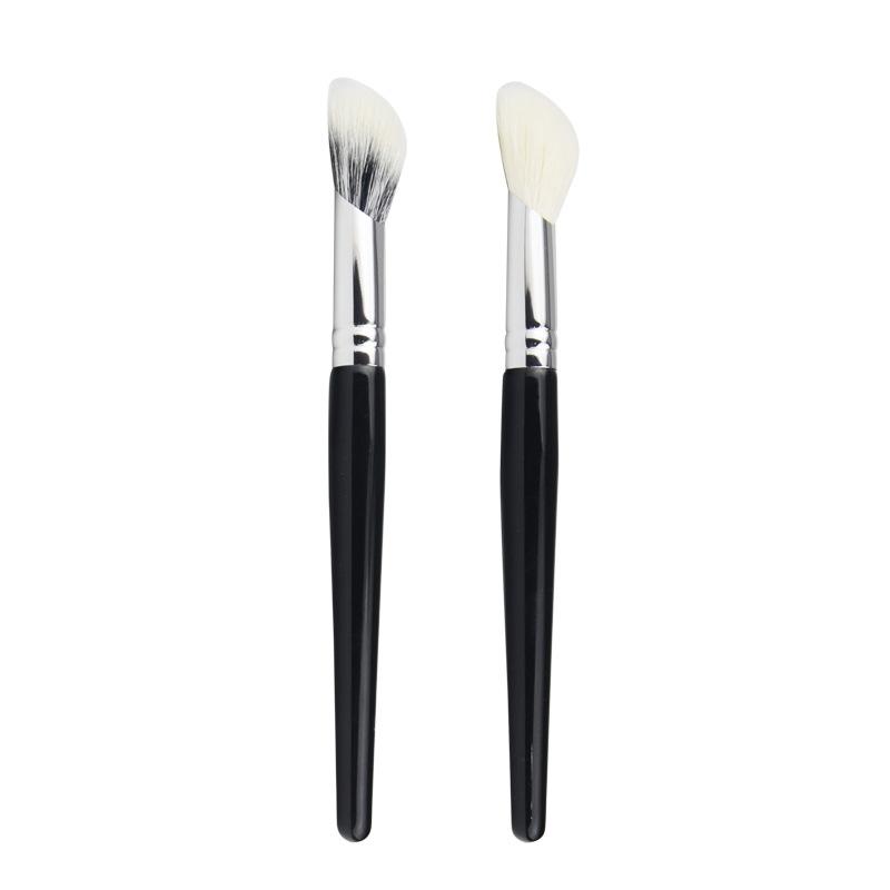 1pc sickle Goat Hair Contour Makeup brushes Bevel Blush Make up brushes Highlight Setting Multi-functional cosmetic tools