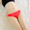 Thong Women's One-piece Ice Silk Seamless Adhesive Solid Color Triangle Underwear