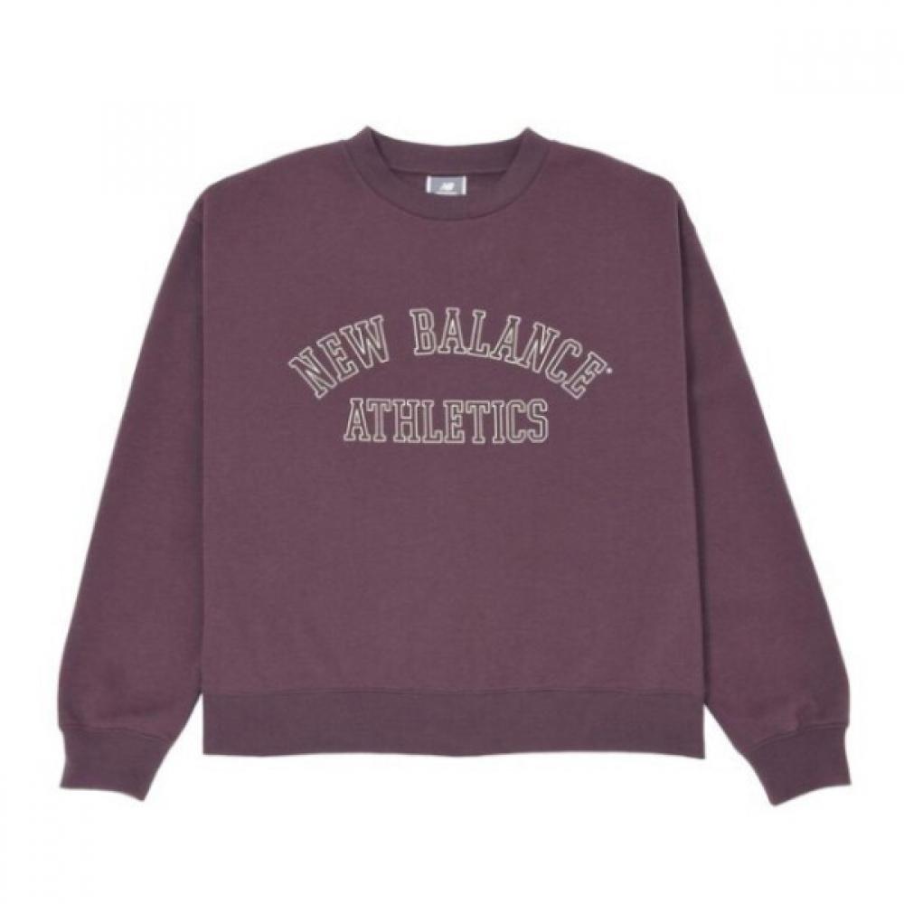 New Balance Long Sleeve Tee Lqj Nbnce4S062 75 Women S Arched Graphic SweatShirt Over