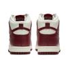 Nike Красные женские кроссовки Dunk High Team Sail Pale-Ivory DD1869-101