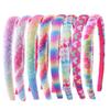Glitter Headbands Sparkly Hair Bands Cute Rainbow Hairbands Children Head Bands Bling Hair Hoops Kids Sparkle Hair Accessories