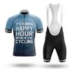 Mens Cycling Jersey Short Sleeve Quick-Dry Mountain Road Bike Apparel Set White