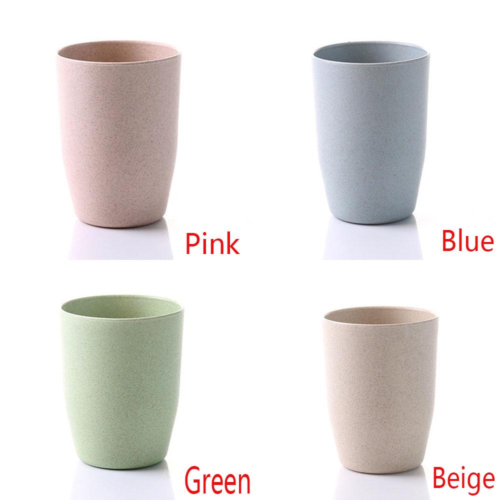 Portable Thick Circular Bathroom Toothpaste Cup Tumbler Tooth Mug Toothbrush Holder