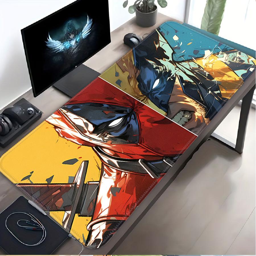 Marvel Deadpool Wolverine Cute Mouse Pad office Pad Computer Laptop Pad Desk accessories Game Console Pad Keyboard Mouse Pad