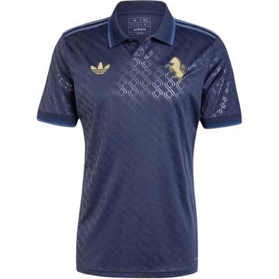 Оригинальная третья майка SS24 24/25 Juventus Series повседневная спортивная футболка с коротким рукавом с буквами, мужские топы Legendary-Ink IY5244