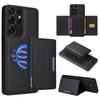 Для Samsung Galaxy S21 Ultra 5G Магнитный чехол BETOPNICE Кожаный чехол для телефона Подставка со съемным карманом для карт