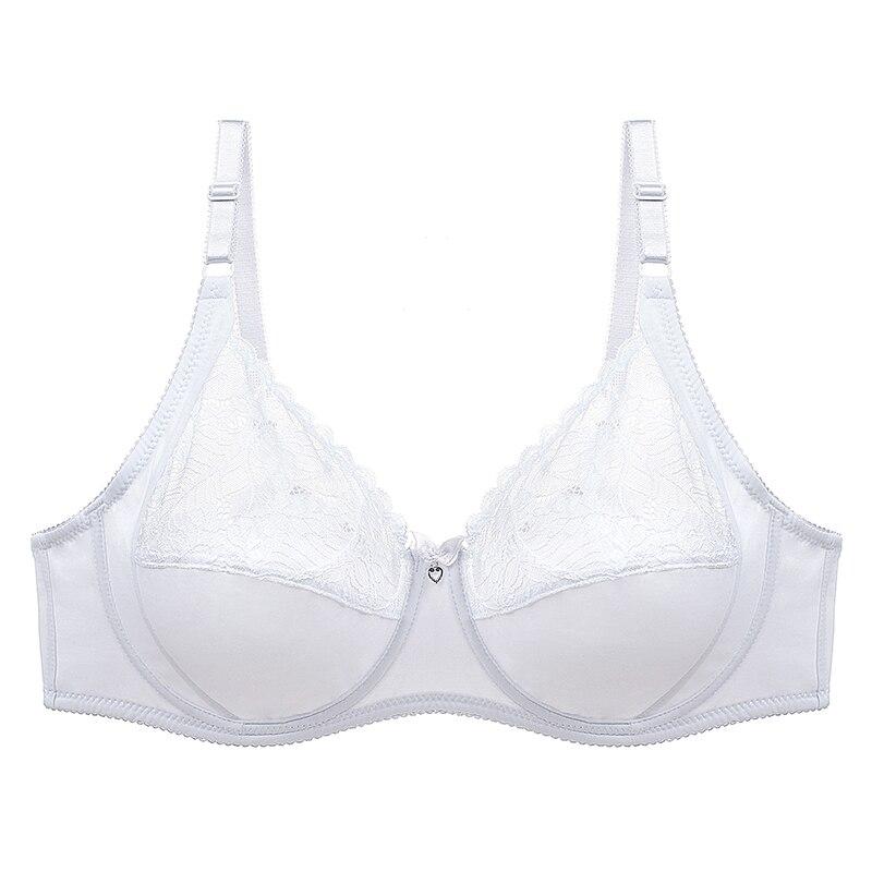 Lace Sexy Women Bra Solid Hollow Out Underwear Women Ultra -Thin Thick C D Cup Plus Size Lingerie