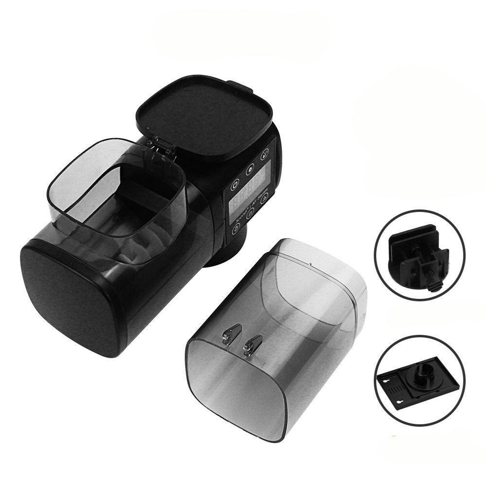 LCD Display Fish Tank Feeder 250ML/500M Automatic Fish Feeder Auto Fish Food Dispenser Small Tank