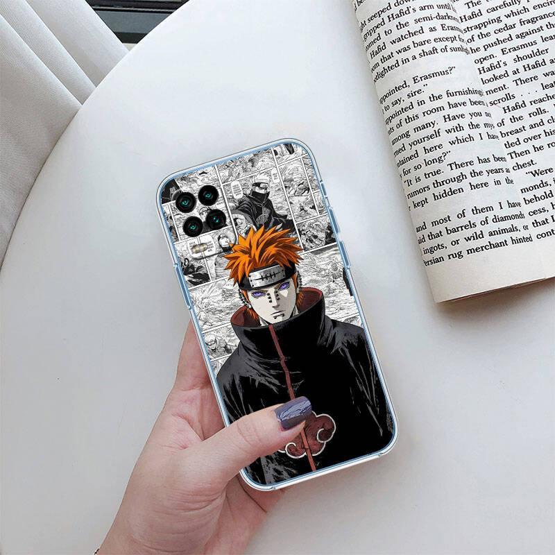 Чехол для телефона MH5 Pain Akatsuki NARUTO для Motorola G34 G32 G31 G14 G15 G84 G62 E32 G24 G72 G71 G73 G85 G200 G60 G52 G51 G50 G42 G41 G32 G30