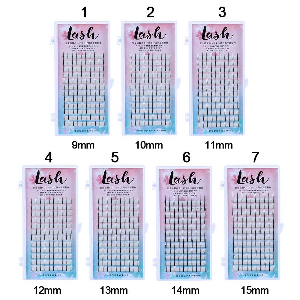 Long Lasting Premade Volume Fan Eyelashes Natural Long A Shape&Volume Cluster Eyelashes Extension