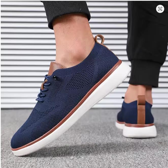 Men's Lightweight Knitted Shoes Comfortable All Day Long Have Fit Walking Shoes Suitable for Daily Wear Hiking Shoes