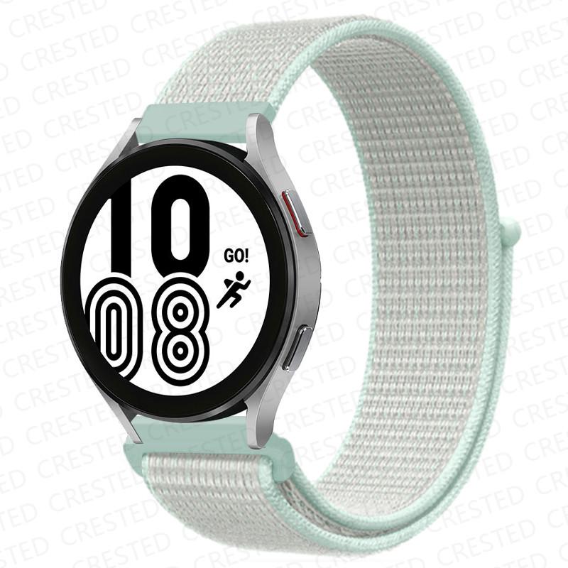 Нейлоновый петлевой ремешок для Samsung Galaxy Watch 7/4/6/Classic/5/pro/active 2/Gear S3 Браслет Huawei watch GT 2 4 3 pro ремешок 20 мм/22 мм