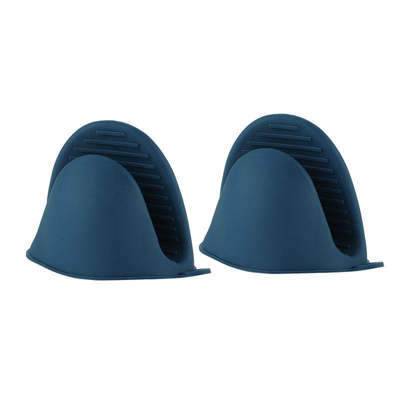 Зажим для чаши из нержавеющей стали с защитой от ожогов, нескользящий зажим для посуды, зажим для горячей посуды, силиконовые термостойкие перчатки, кухонные инструменты