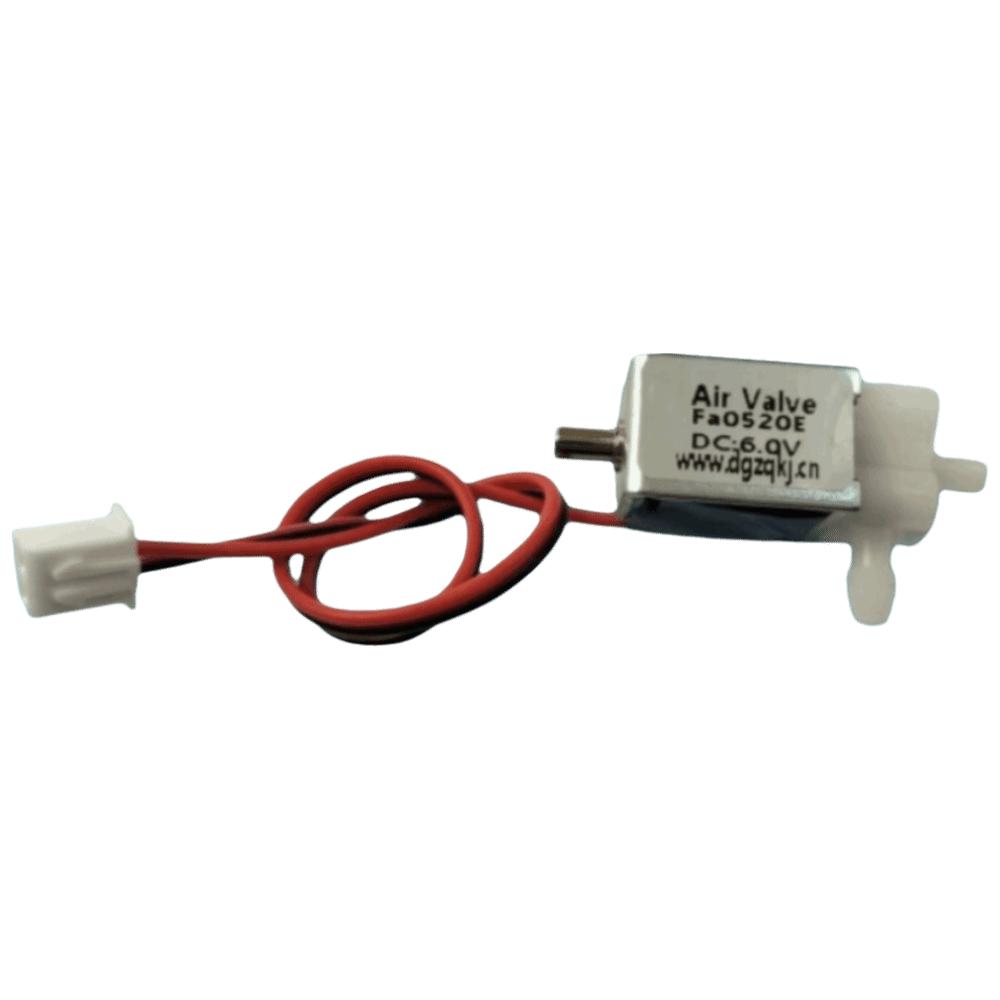 Plastic Mini Electric Solenoid Valve 24V DC Gas Flow Control Valve Micro Air Flow Control Valve