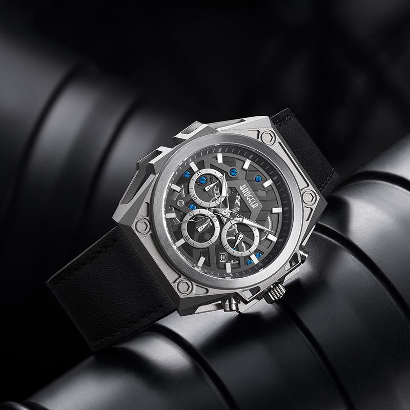 Новые роскошные мужские часы TOP Brand BAOGELA, мужские водонепроницаемые кварцевые часы из нержавеющей стали 316 для делового отдыха и отдыха