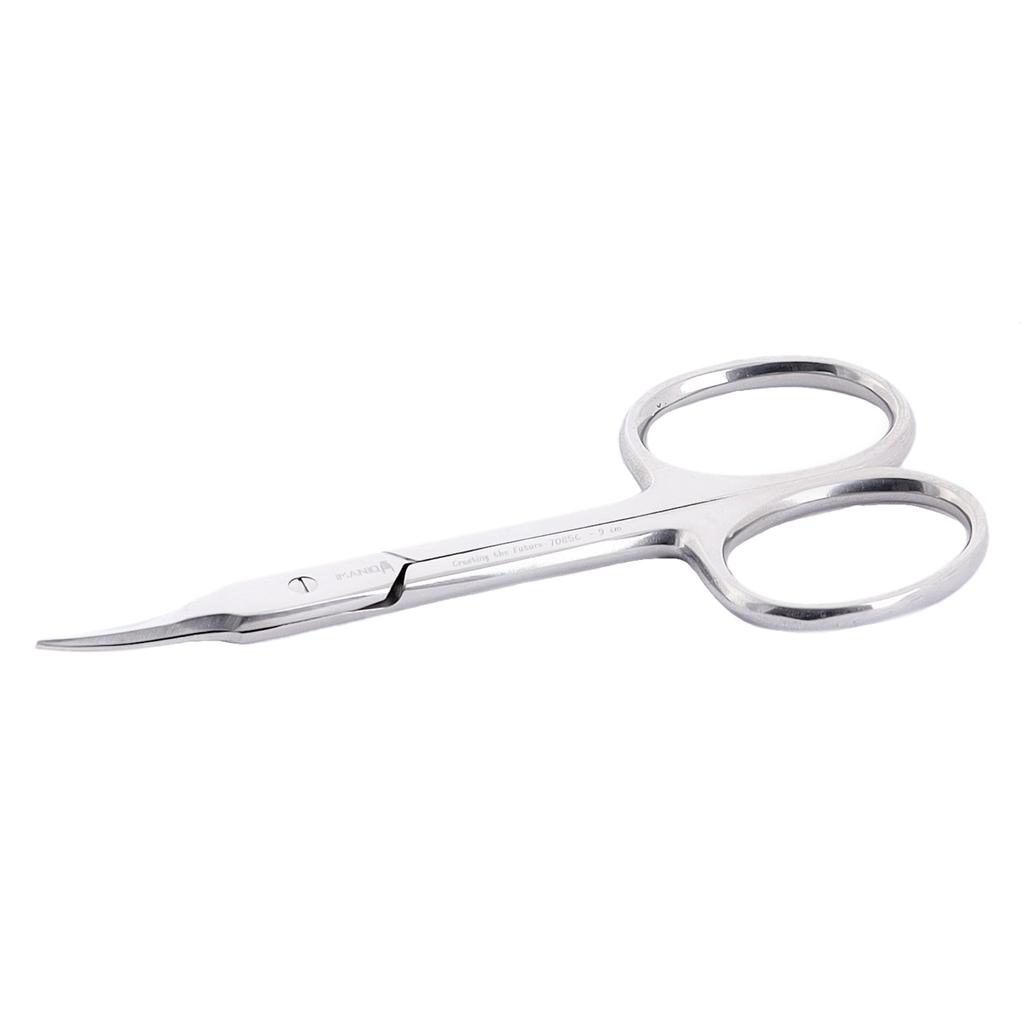 Nail Cuticle Scissors Straight Blades Cosmetic Manicure Pedicure Steel Spa Salon Silver